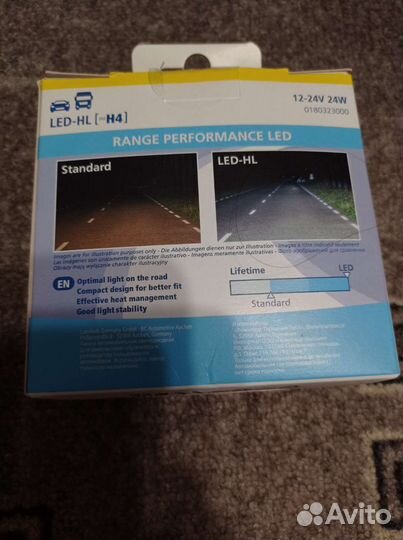 Led лампы h4 Narva