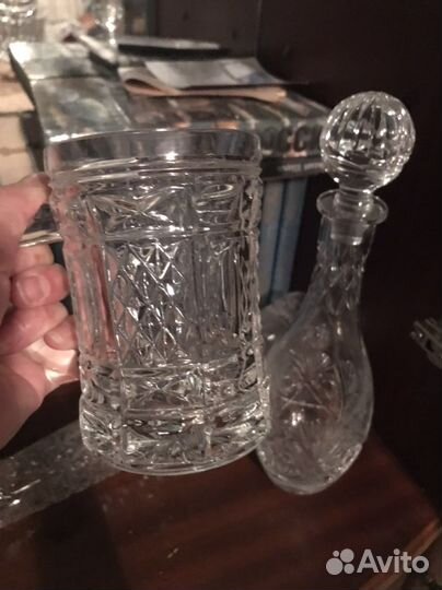 Хрусталь ссср(пивные кружки хрусталь)