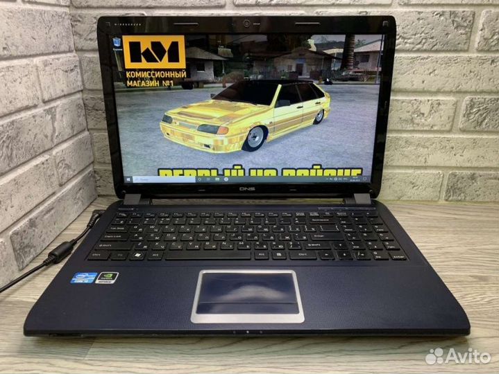 15,6 Ноутбук DNS на i3-3120m