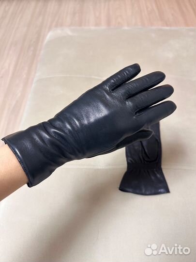 Перчатки женские натуральная кожа