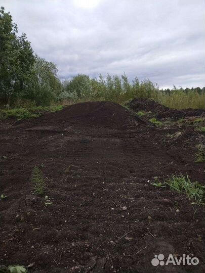 Чернозем. Торф. Чёрная земля. Торфогрунт