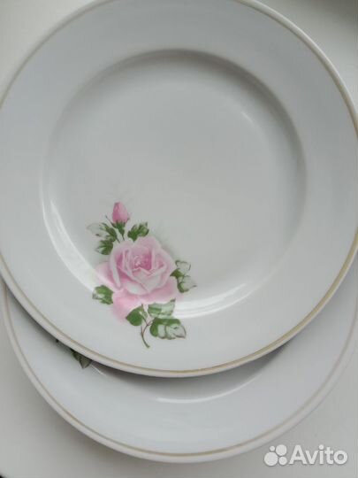 Тарелки фарфор ретро СССР