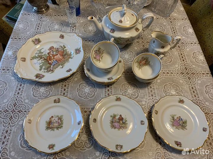 Винтажный чайный сервиз, Польша