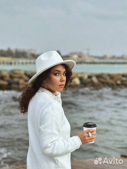 Шляпа фетровая женская