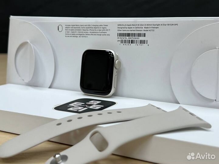 Apple Watch SE 2 (2023) 40mm Starlight