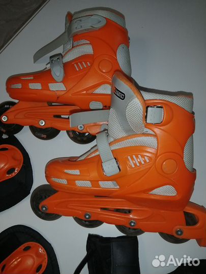 Детские ролики и защита