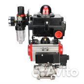 Кран шаровой DN.ru BV3232P(3pc) -FP-W-ISO-H Ду100 Ру25, полнопроходной под приварку, нержавеющая ста