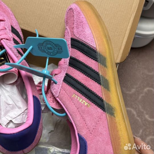 Adidas gazelle indoor pink оригинал женские