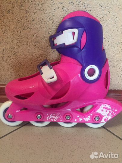 Ролики раздвижные для девочки 28 29 30