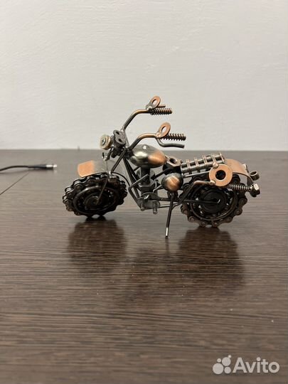 Железный мотоцикл из китая ручная работа