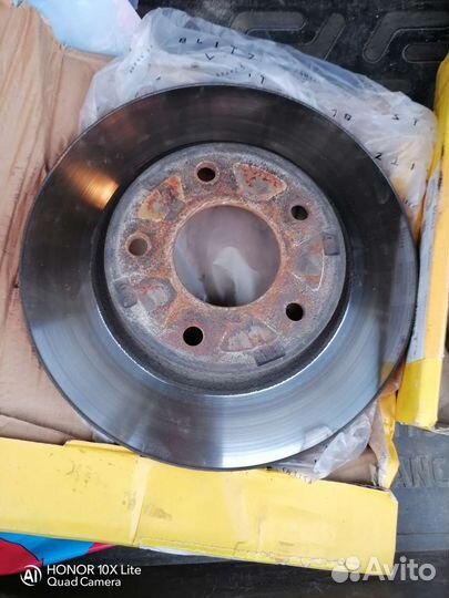 Диски передние lancer 10