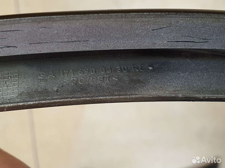 Бампер задний для mercedes slr r171