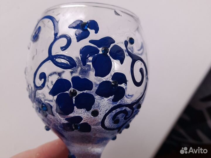 Свадебные фужеры бокалы пара