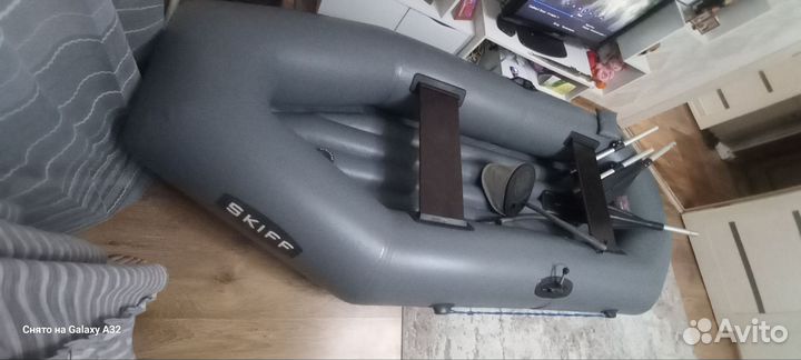 Надувная лодка пвх, 2 местная