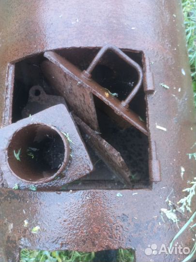 Печка для бани с баком бу