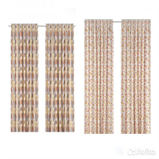 Новый комплект штор IKEA