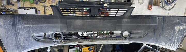 Бампер приора