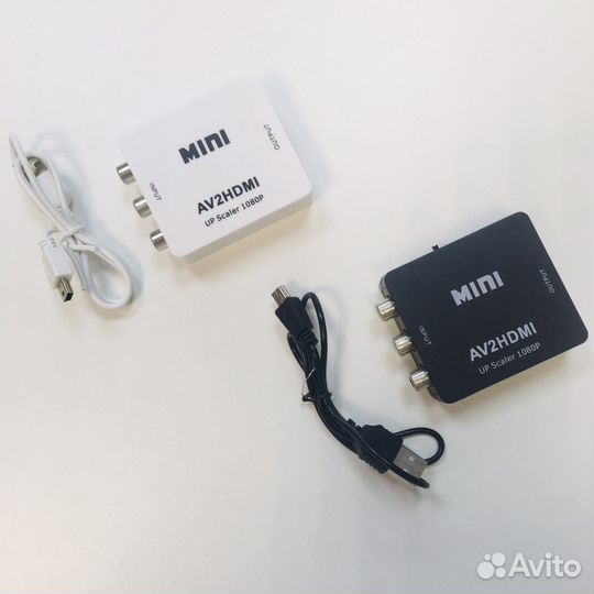 Конвертер с AV (тюльпаны / rca) на hdmi ntsc/PAL