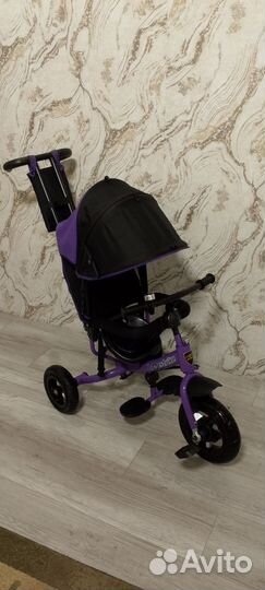 Велосипед коляска с ручкой