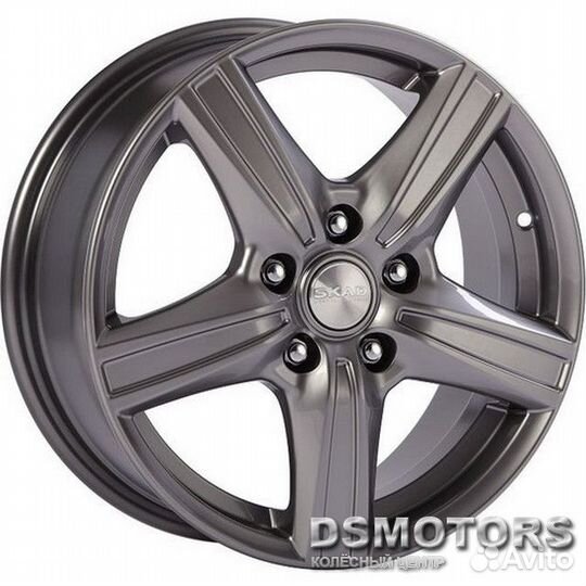 Диски Адмирал 6.5/17 5x114.3 ET35 d67.1 графит