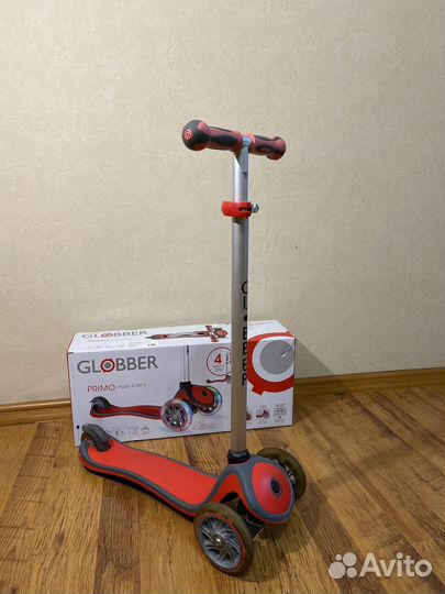Трехколесный самокат Globber primo plus light