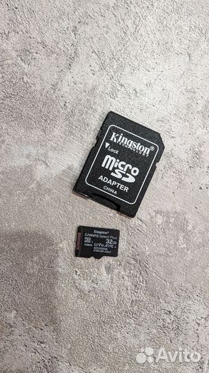 Карта памяти Kingston microSD 32 gb