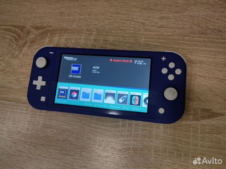 Nintendo switch lite прошитая (чипованая)