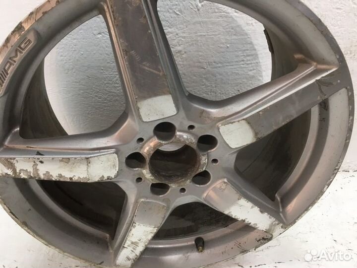 Диски литые Mercedes Cls W218 разноширокие R19