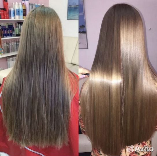 Модель ботокс/кератин волос оплата за материал