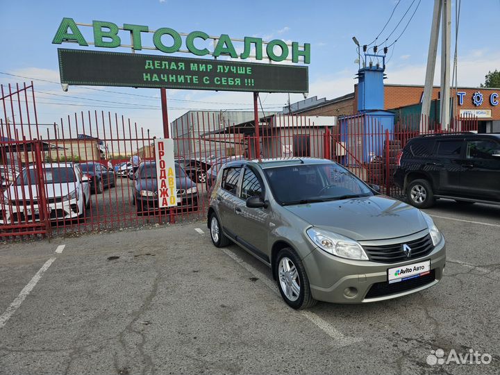 Renault Sandero 1.4 МТ, 2010, 148 123 км