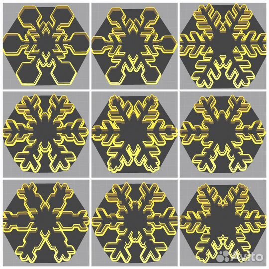 Вырубки для пряников (печенья)