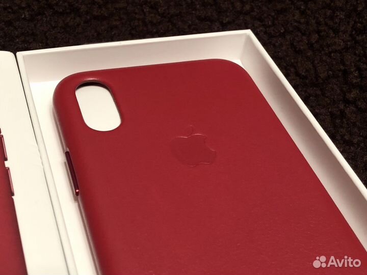 Кожаный чехол для iPhone X / XS /10 (оригинал)