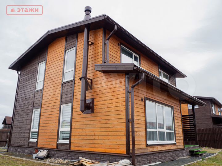 Дом 126,7 м² на участке 7,5 сот.