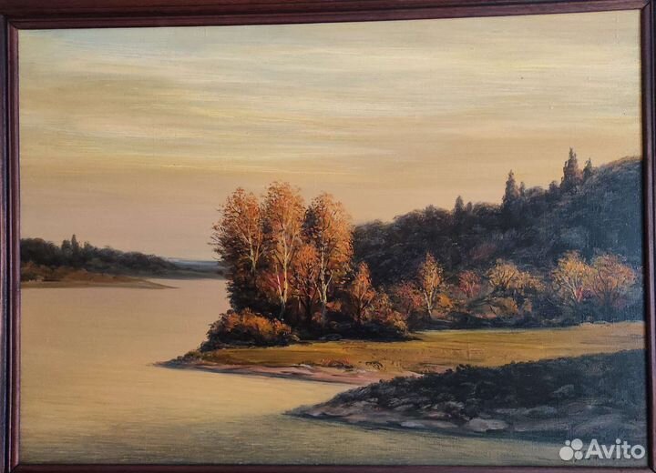 Картина маслом Мелодия осени худ. Иванов В. И