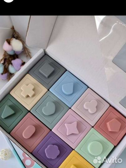 Кубики силиконовые