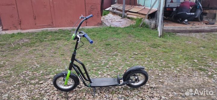 Самокат детский двухколесный бу