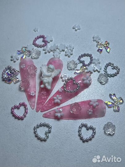 Фигурки на ногти для маникюра