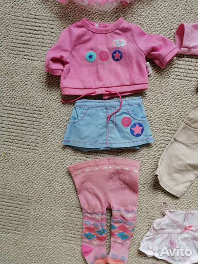 Одежда на baby born