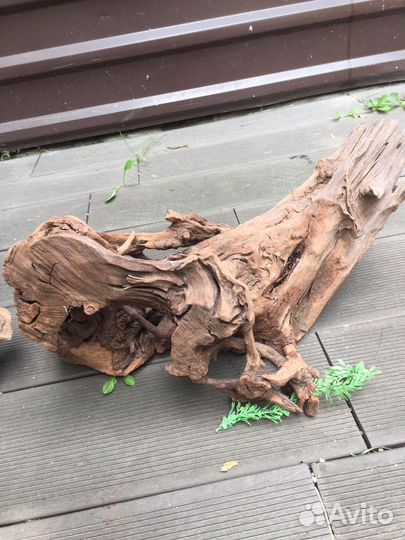Аквариумные декор дерево специалное отмоченое