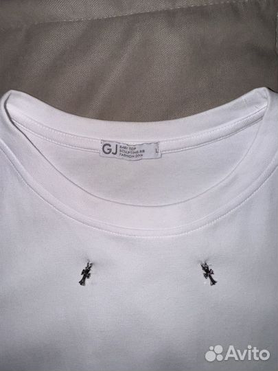 Белая Футболка с крестами