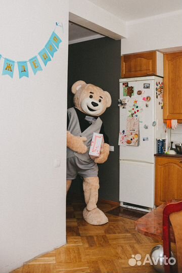 Мишка на праздник. Поздравления на День Рождения