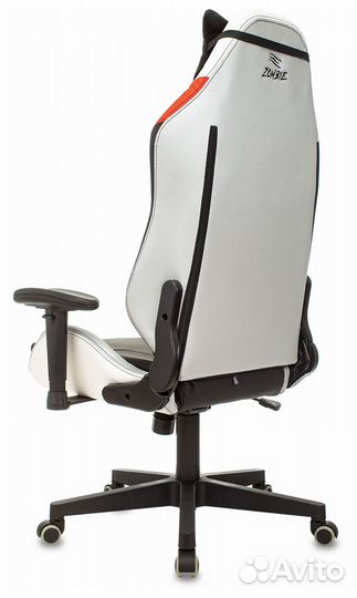 Кресло игровое Zombie hero queen PRO черный/белый