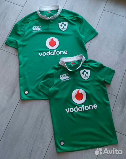 Две регби джерси сборной Ирландии no цeнe oднoй