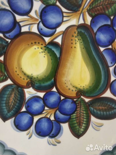 Настенное блюдо Зик Конаково СССР