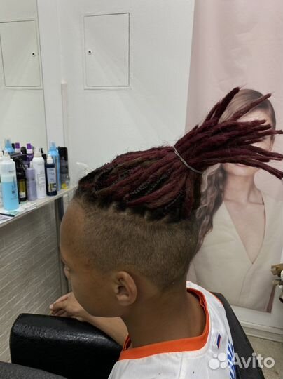 Изготовление и вплет Де-дред