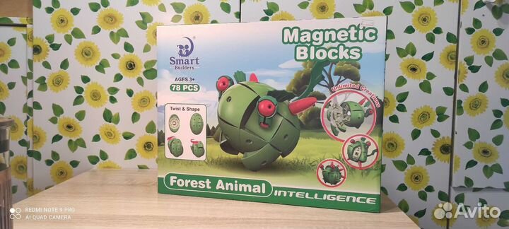 Magnetic blocks. Лесные Жители