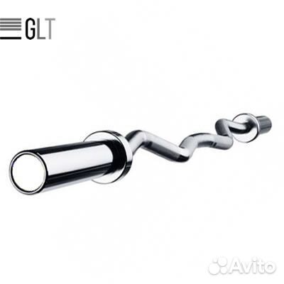 Гриф для штанги EZ-образный, 1200 мм до 135кг