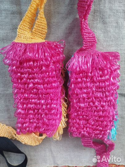 Мочалка ручной работы