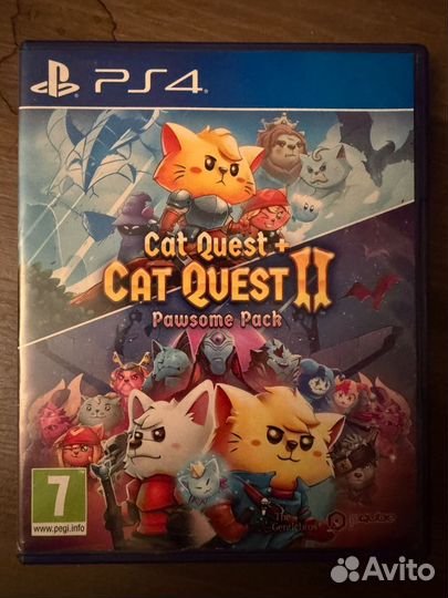 Cat Quest & Cat Quest 2: Pawsome Pack PS4, русские