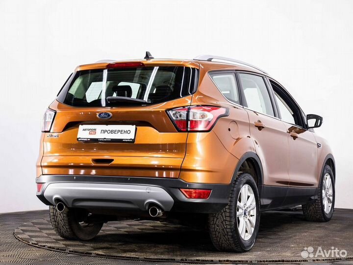 Ford Kuga 2.5 AT, 2017, 185 000 км